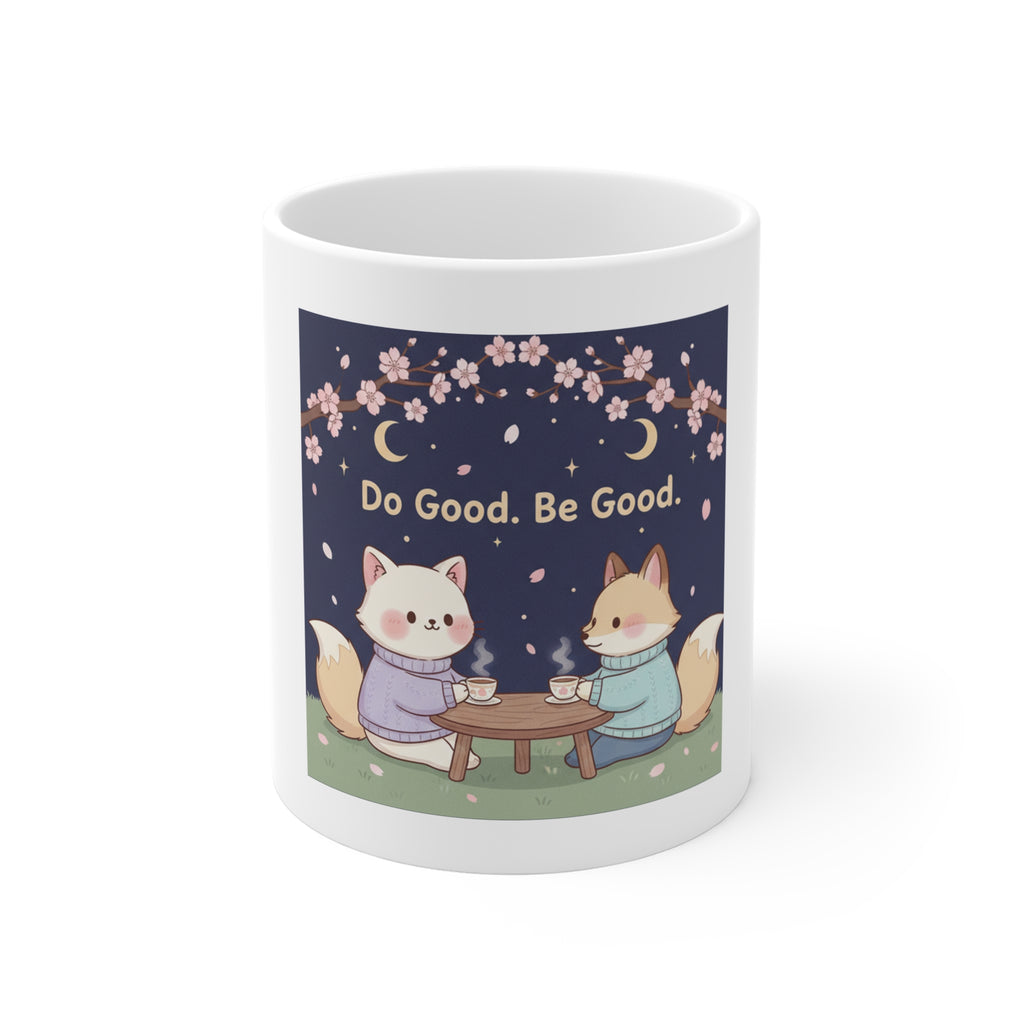 Cat Mug 11oz – Do Good Be Good