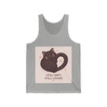 "STILL SOFT. STILL LOVING" Black Cat Tank Top | College Girl Gift | Fashion | KayKay Classics