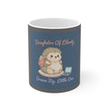 Hedgehog With Tiny Backpack Mug 11oz – Daughters of Liberty Dream Big Little on