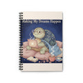 Turtle Spiral Notebook – Making My Dreams Happen