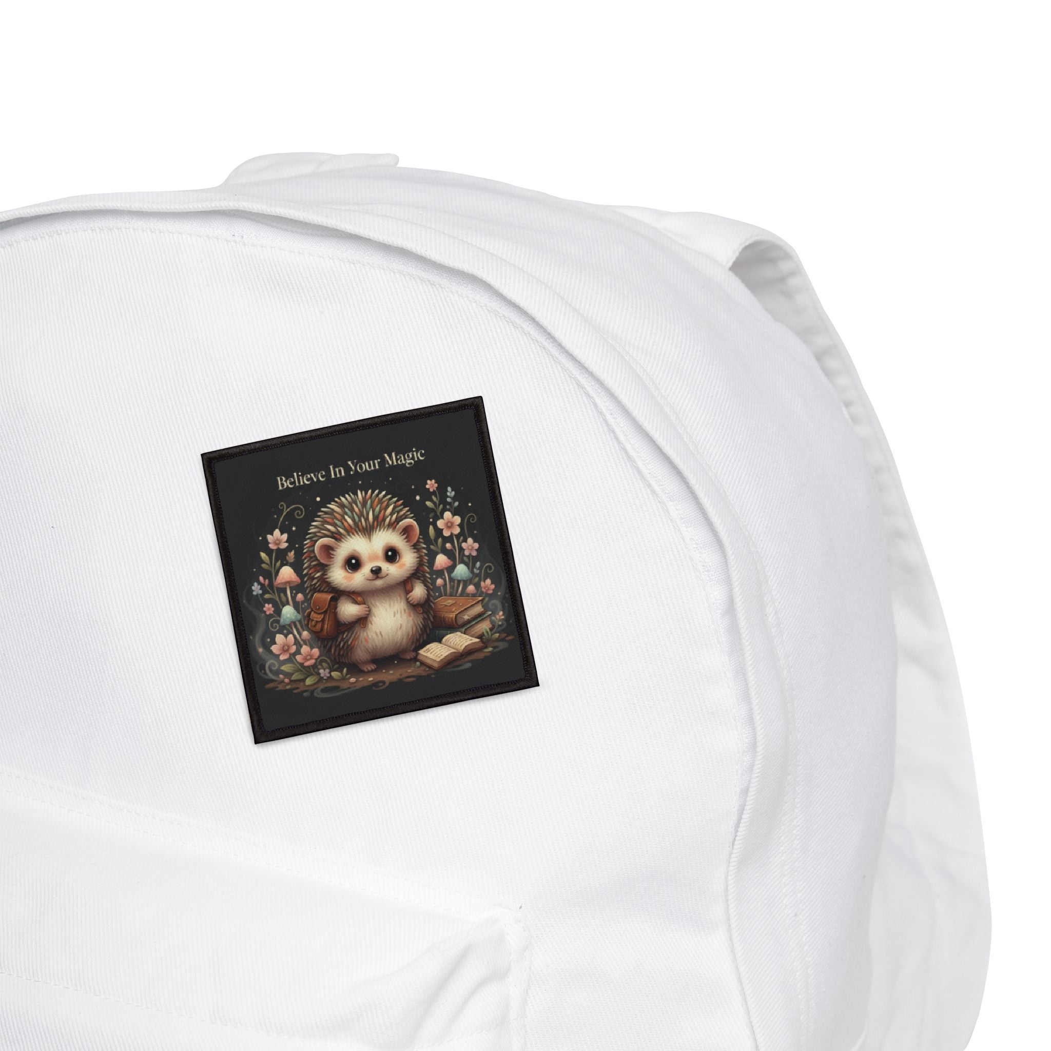 Hedgehog Iron-On Patch – Believe in Your Magic