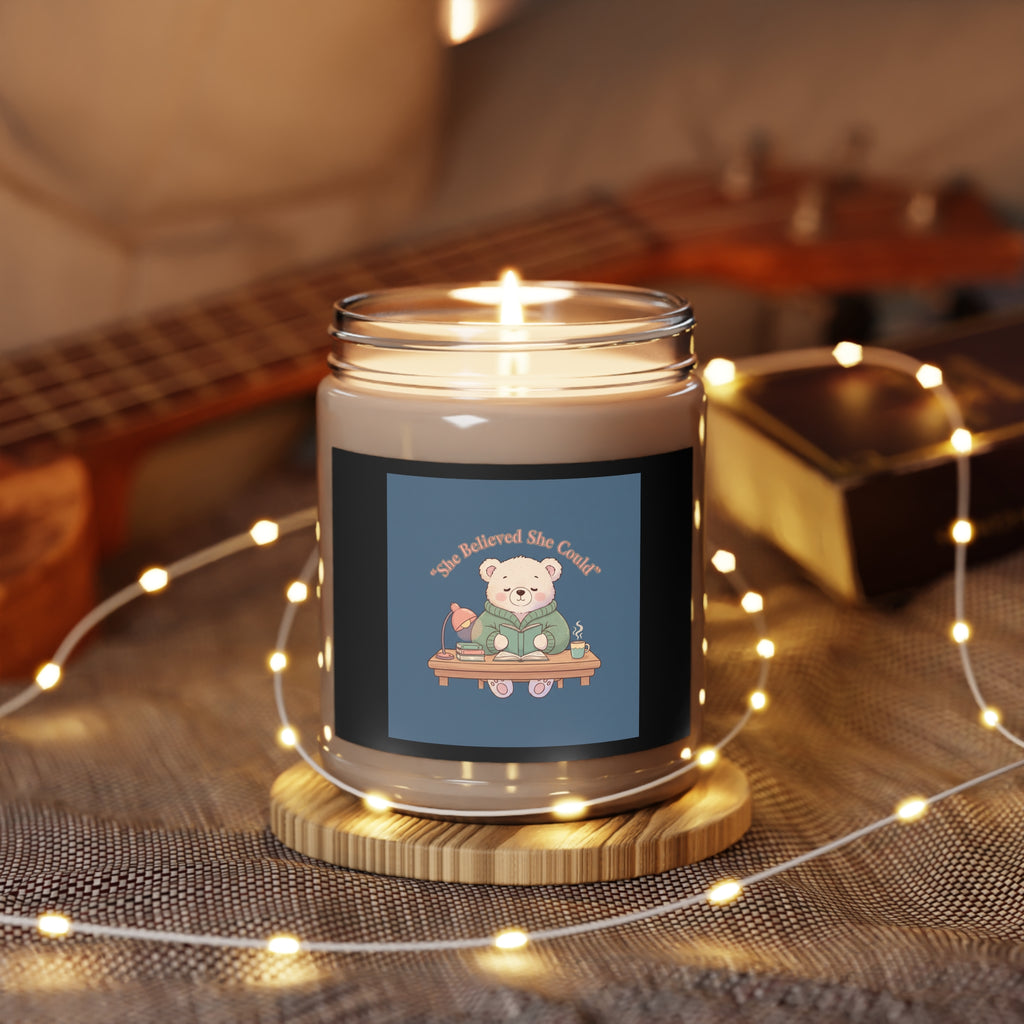 Bear Scented Candle – She Believed She Could