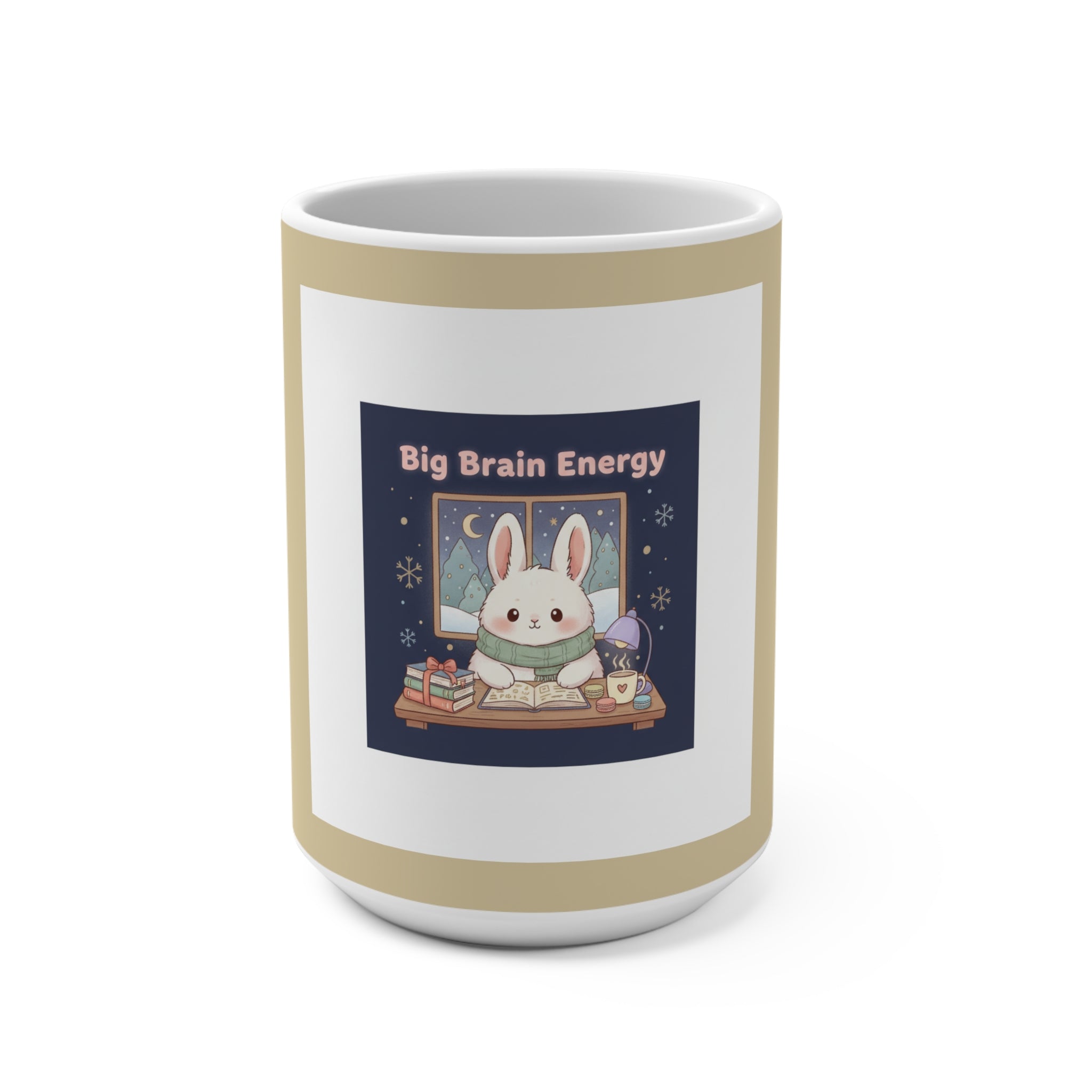 Bunny Mug 15oz – Big Brain Energy