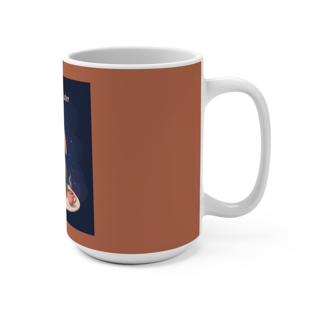 Rabbit Mug 15oz – Study Now, Slay Later. Goals on Goals