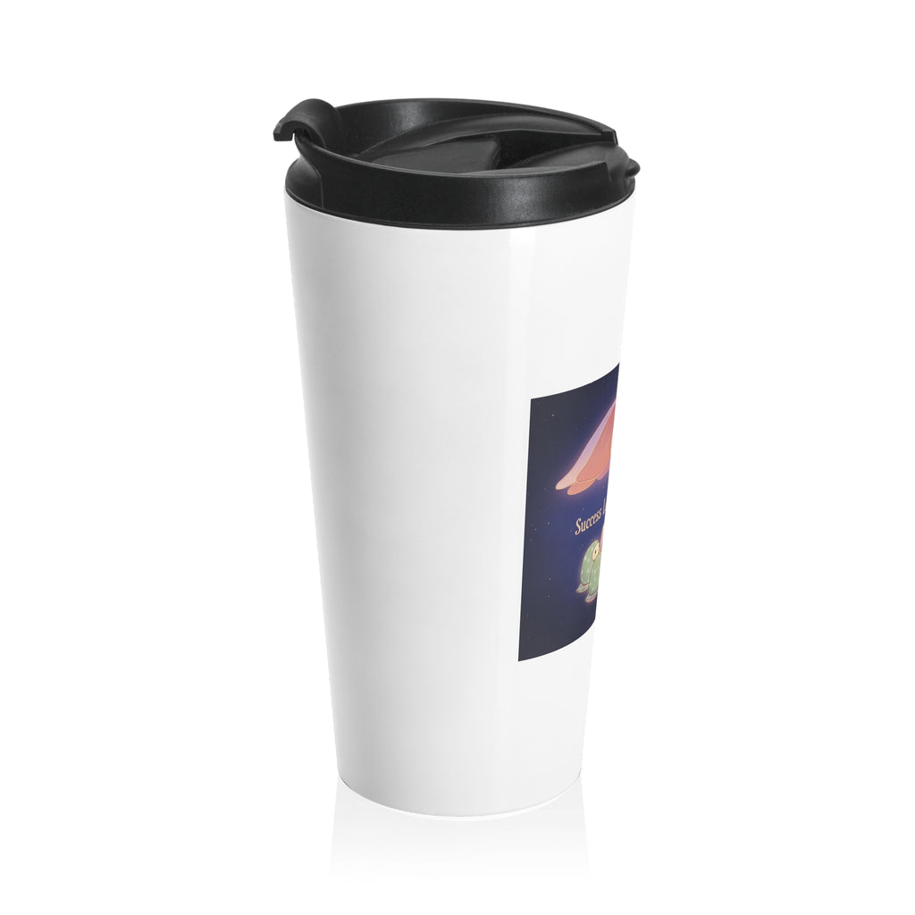 Tiny Chibi Creatures Travel Mug – Success Looks Good on You