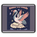 Crane Mouse Pad – Goals on Goals Bloom Prosper