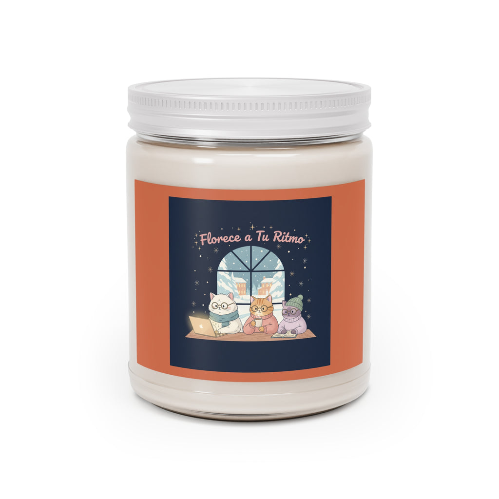 Cat Scented Candle – Florece a Tu Ritmo