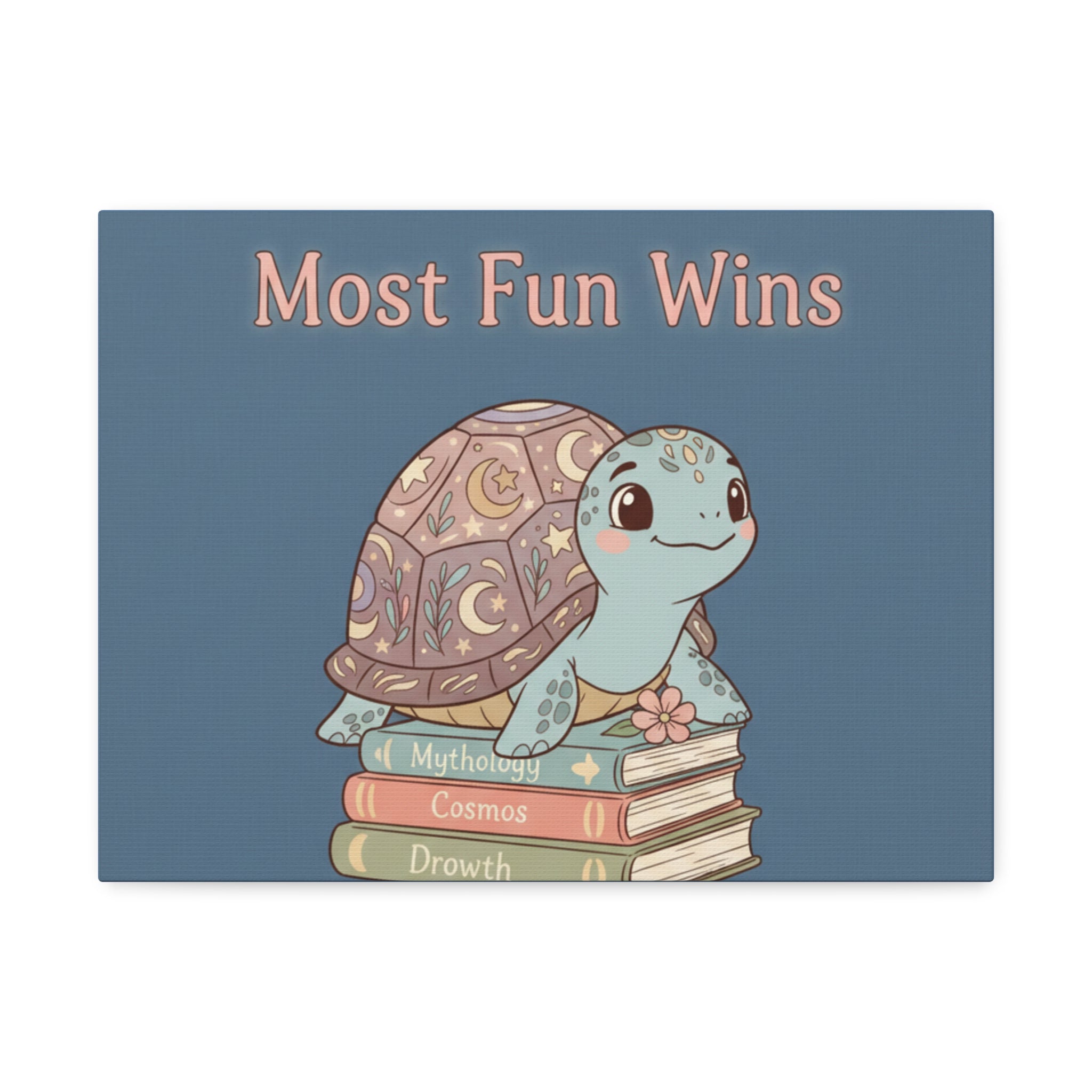Turtle Canvas Print – Most Fun Wins