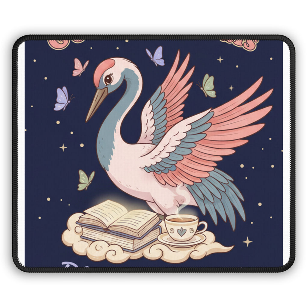 Crane Mouse Pad – Goals on Goals Bloom Prosper