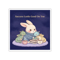 Bunny Die-Cut Sticker – Success Looks Good on You