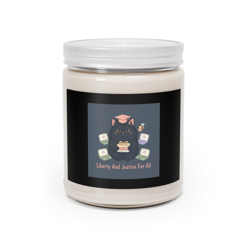 Black Cat Scented Candle – Liberty and Justice for All