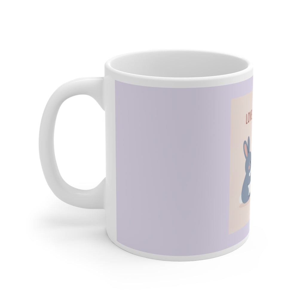 "LOVE CAN BE SOFT" Black Cat Mug | College Girl Gift | Fashion | KayKay Classics