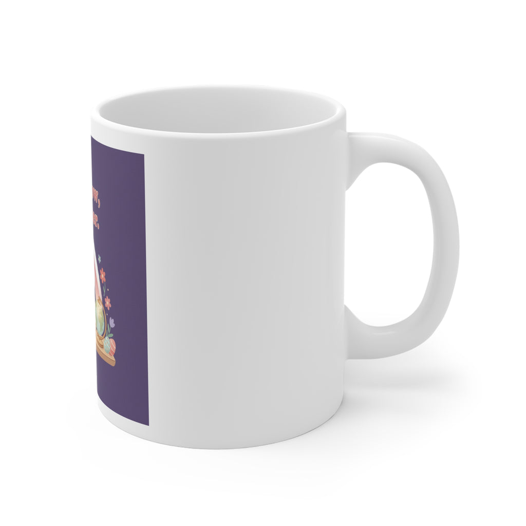 Bunny Mug 11oz – Study Now Slay Later