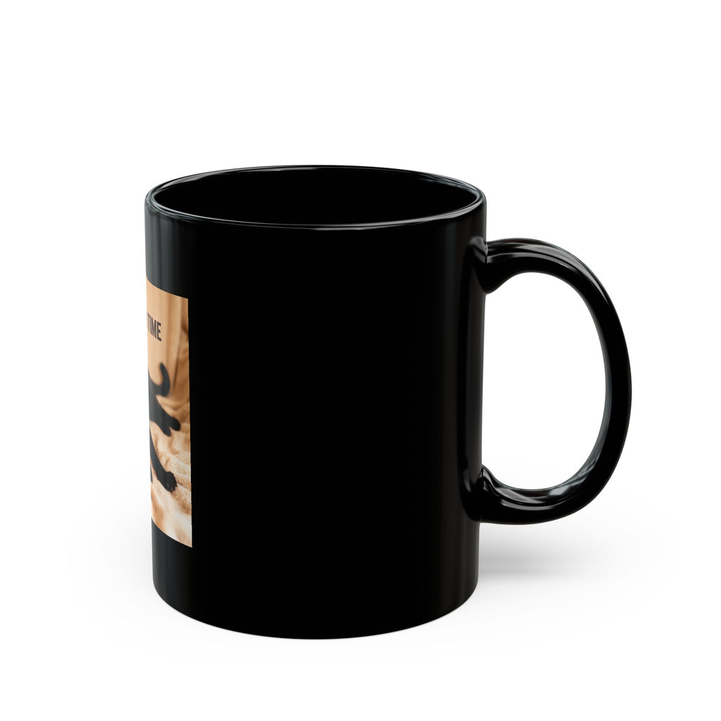 TAKE YOUR TIME Black Mug