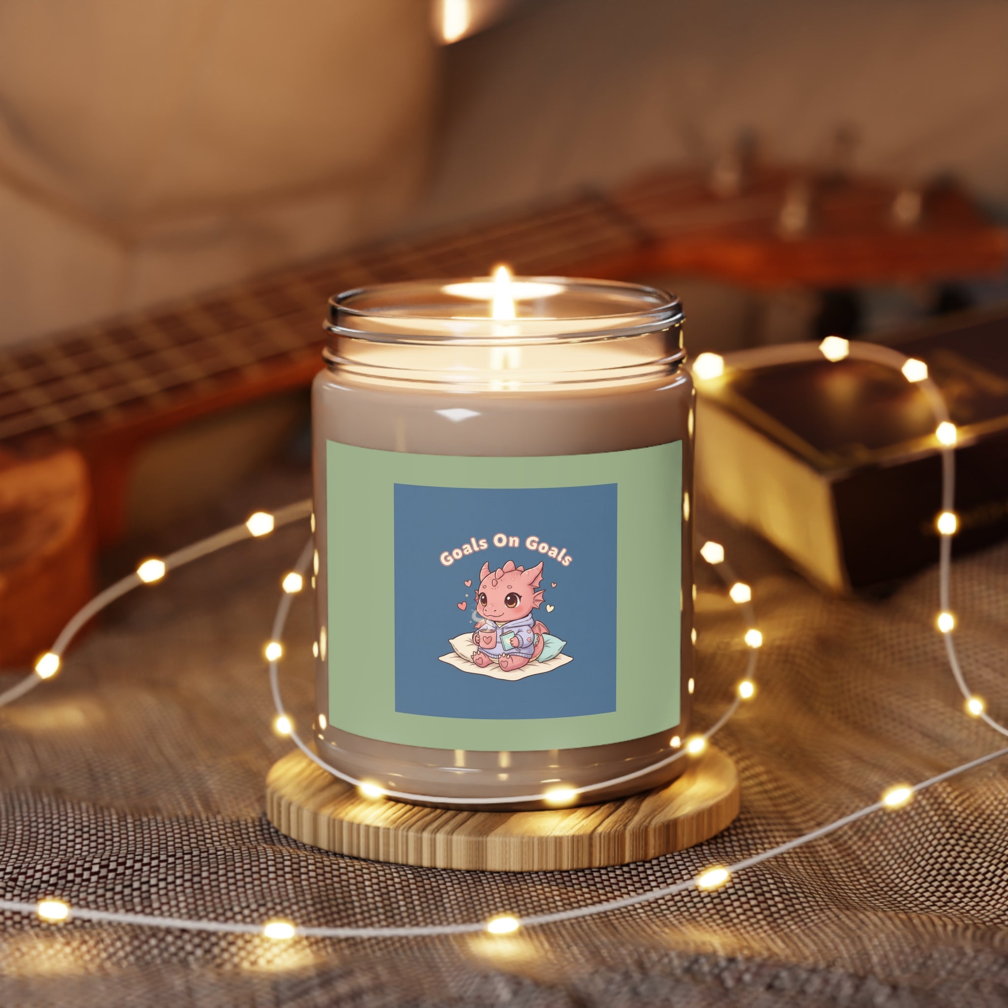 Dragon Scented Candle – Goals on Goals