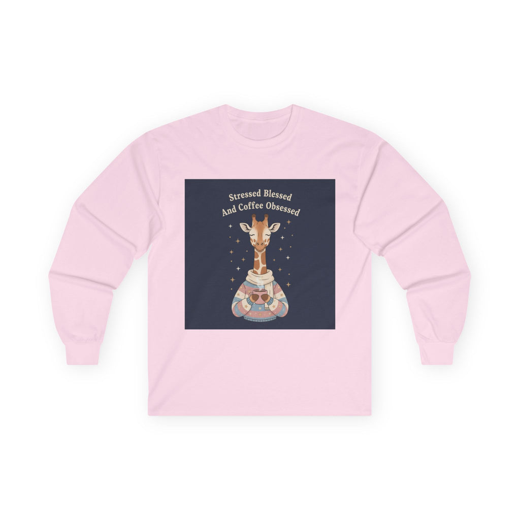 Bunny Long Sleeve Tee – Stressed Blessed and Coffee Obsessed