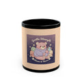 Bear Black Mug 11oz – Gentle Strength Bloom Thrive
