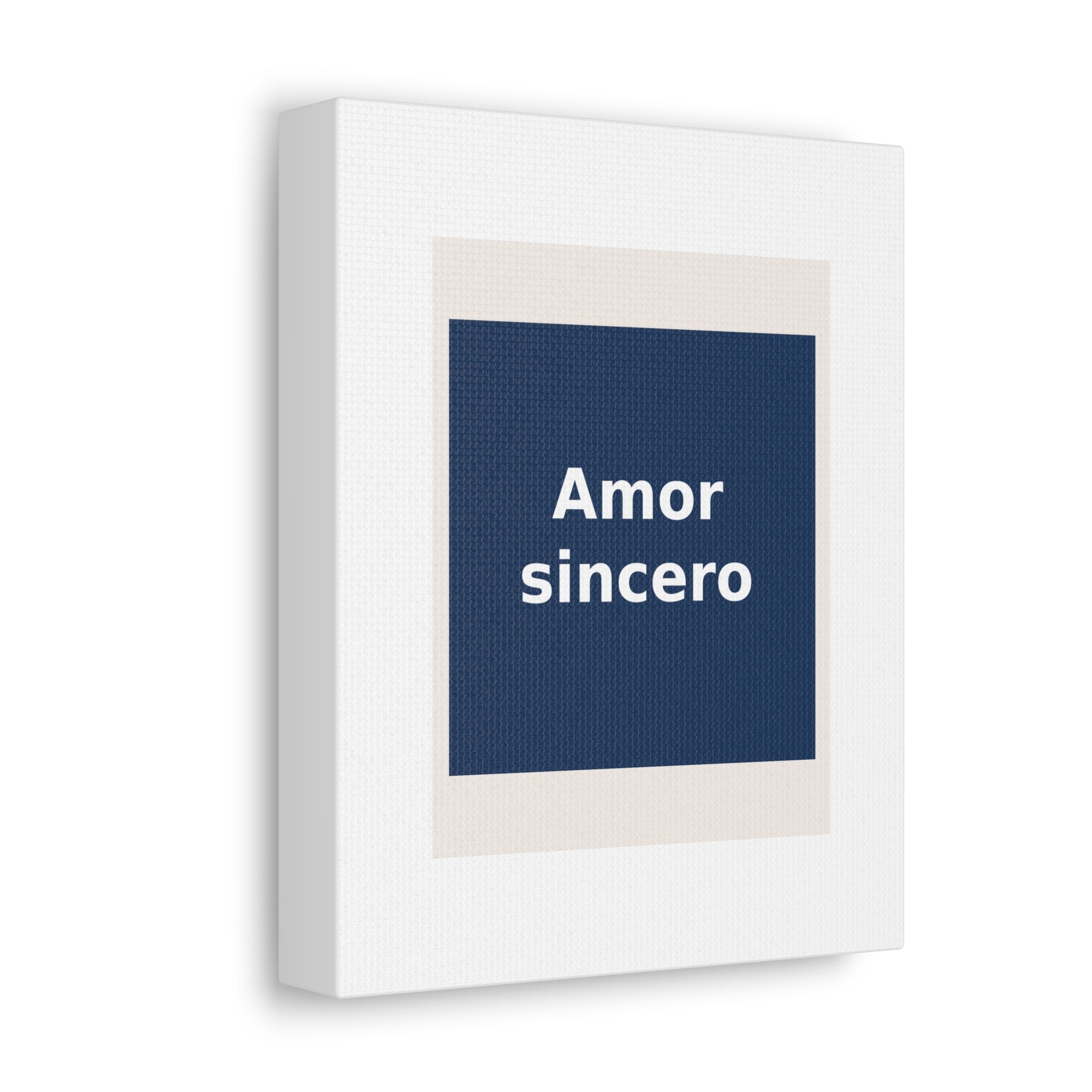 "Amor sincero" Black Cat Canvas | College Girl Gift | Fashion | KayKay Classics