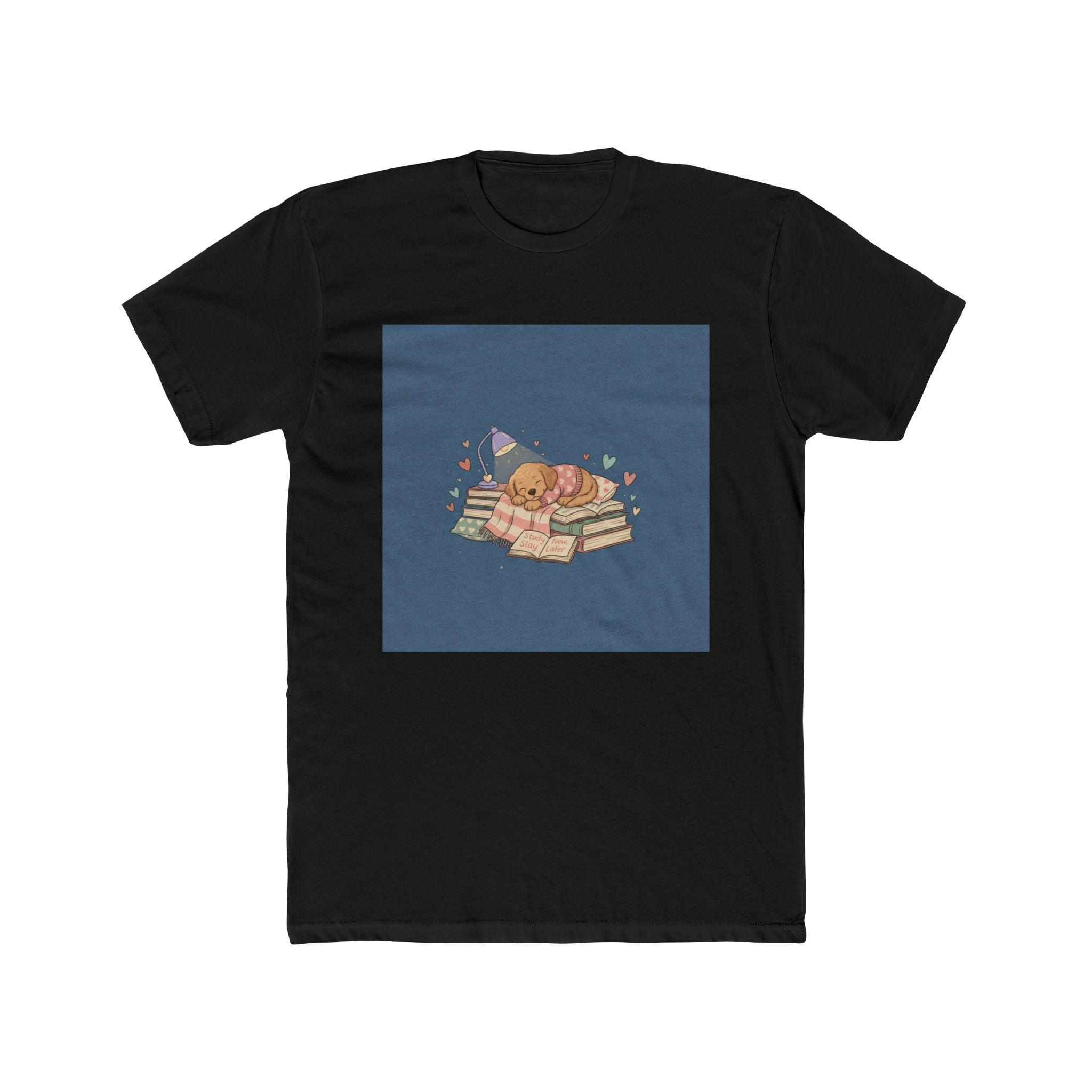 Study Slay Now, Later Puppy Unisex Tee