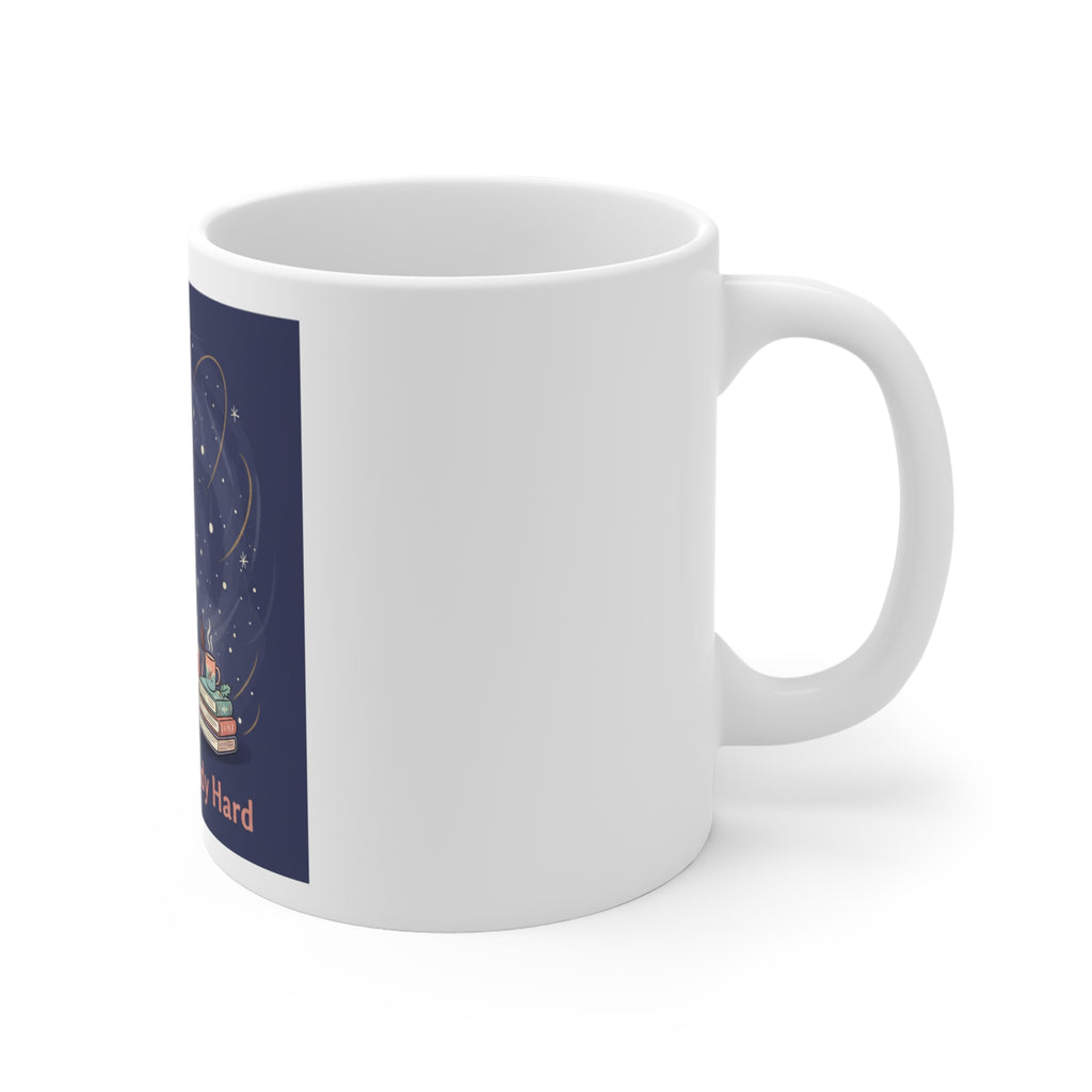Bunny Mug 11oz – Dream Big Study Hard