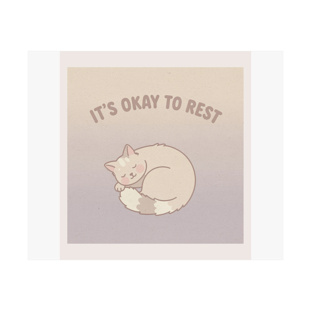 "NEEDS_OCR_SCAN" Black Cat Poster | College Girl Gift | Fashion | KayKay Classics