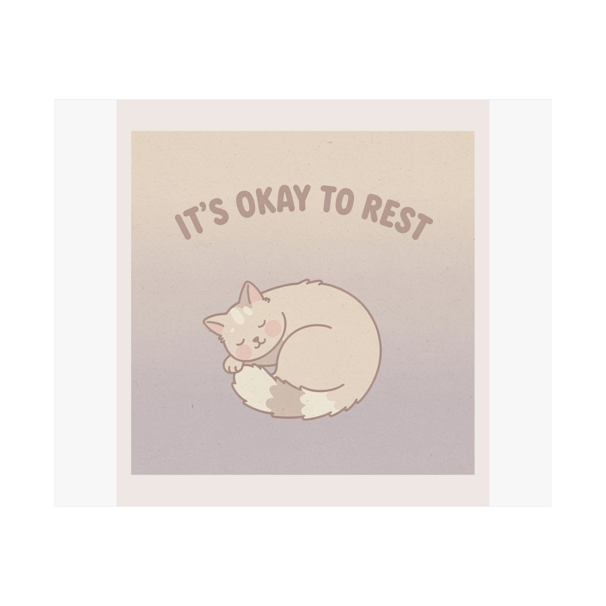 "NEEDS_OCR_SCAN" Black Cat Poster | College Girl Gift | Fashion | KayKay Classics