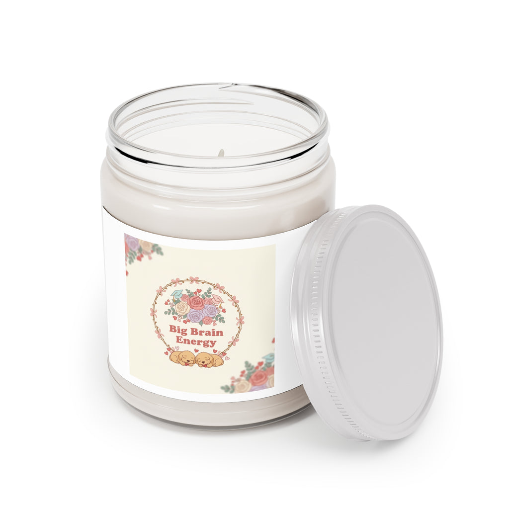 Big Brain Energy Puppies Scented Candle