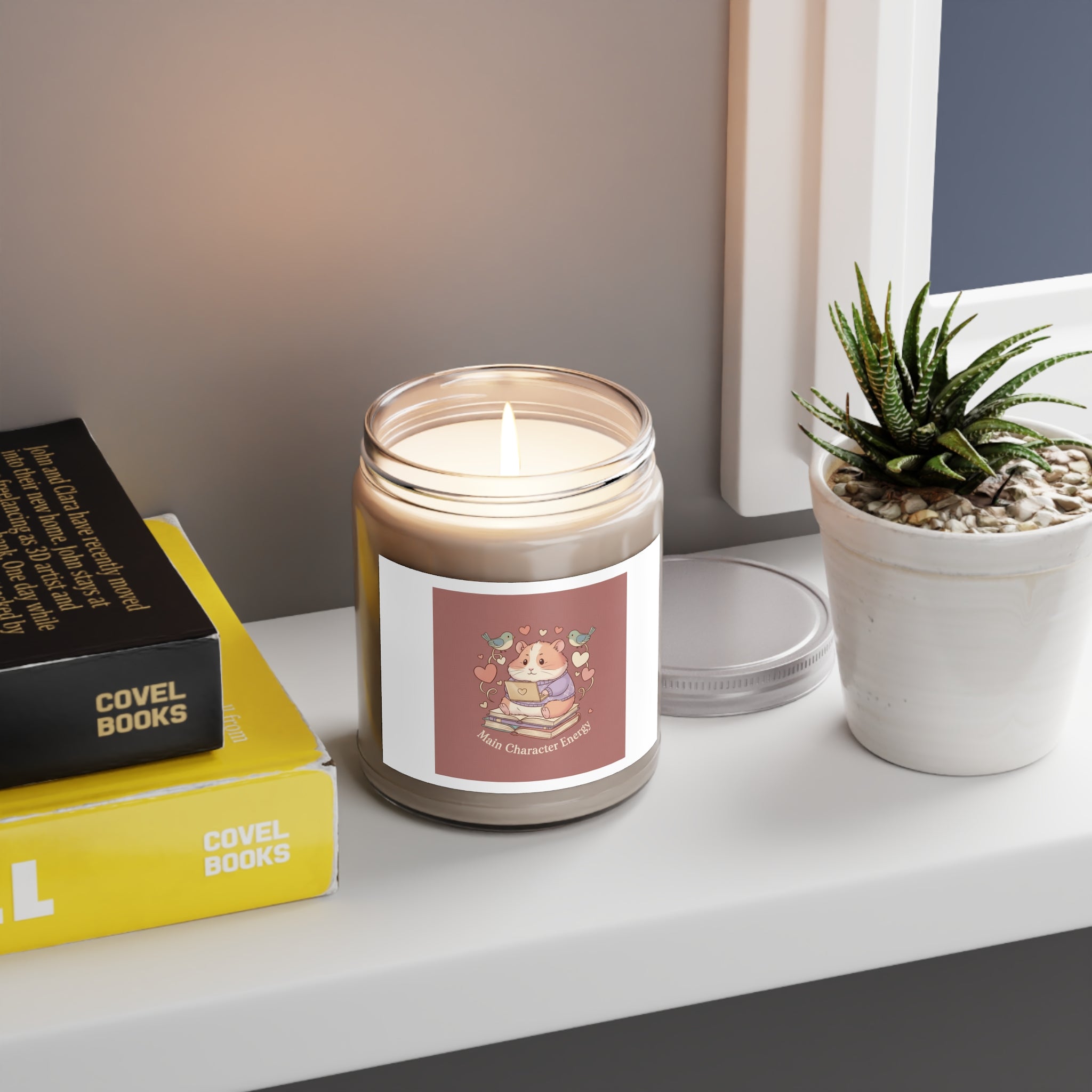 Main Character Energy Hamster Scented Candle