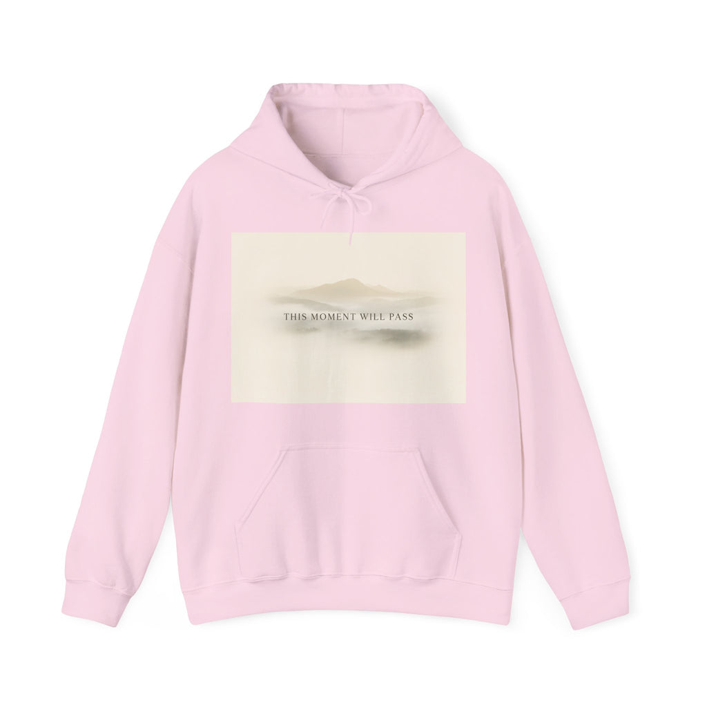 "THIS MOMENT WILL PASS" Black Cat Hoodie | College Girl Gift | Fashion | KayKay Classics