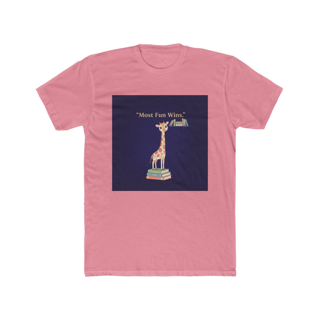 Giraffe Unisex Tee – Most Fun Wins