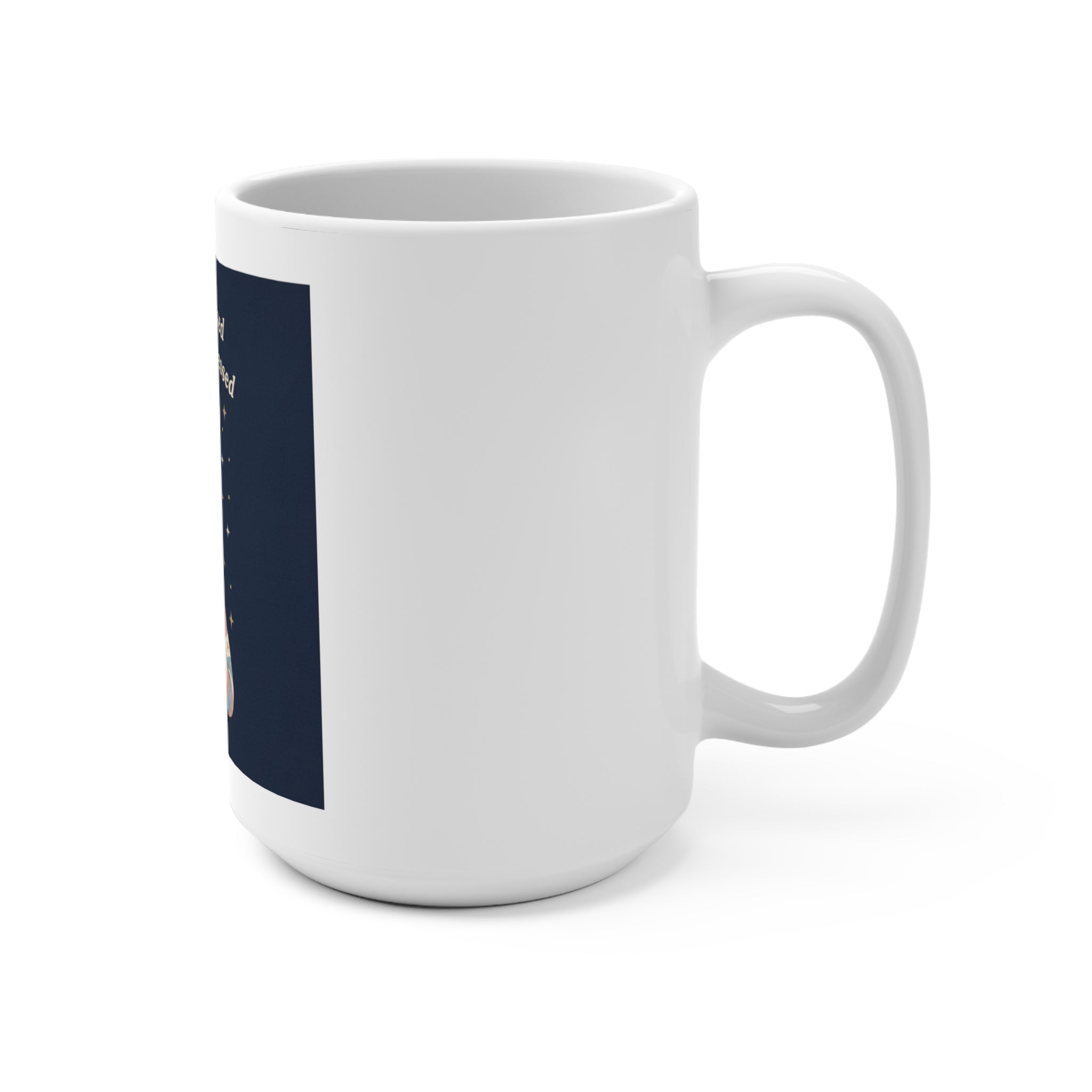 Bunny Mug 15oz – Stressed Blessed and Coffee Obsessed