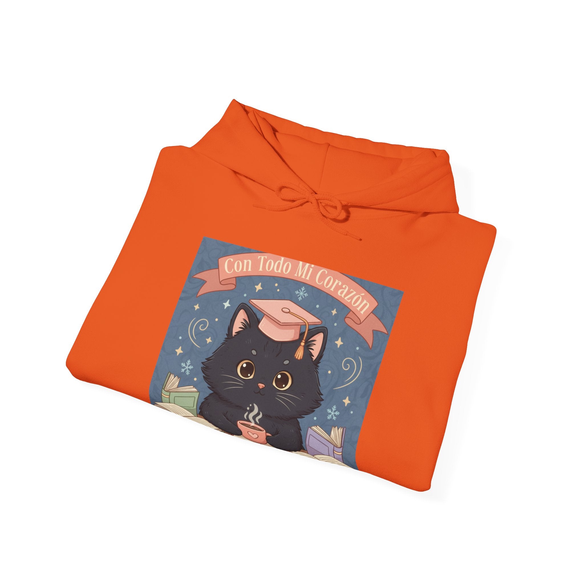 Cat Hoodie – Con Todo Mi Corazón