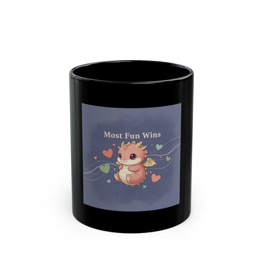 Bear Black Mug 11oz – Most Fun Wins