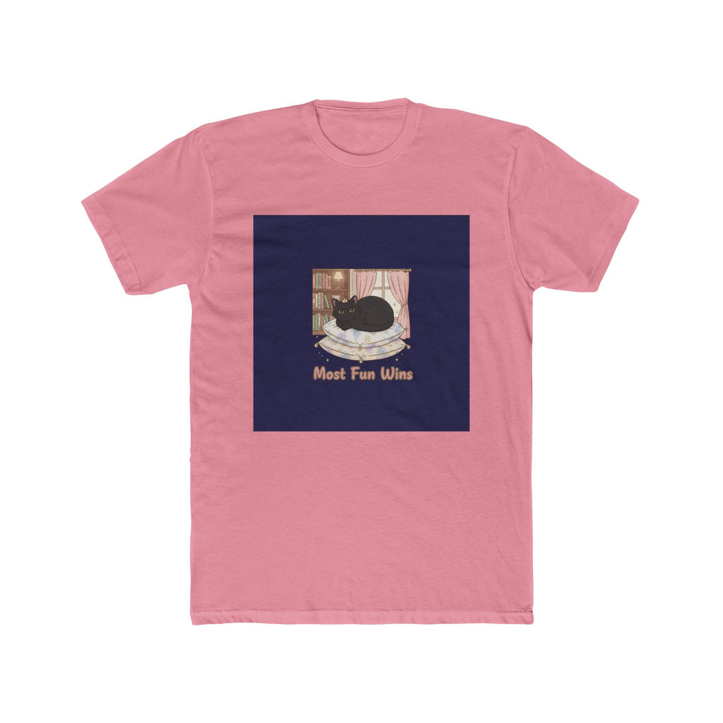Black Cat Unisex Tee – Most Fun Wins