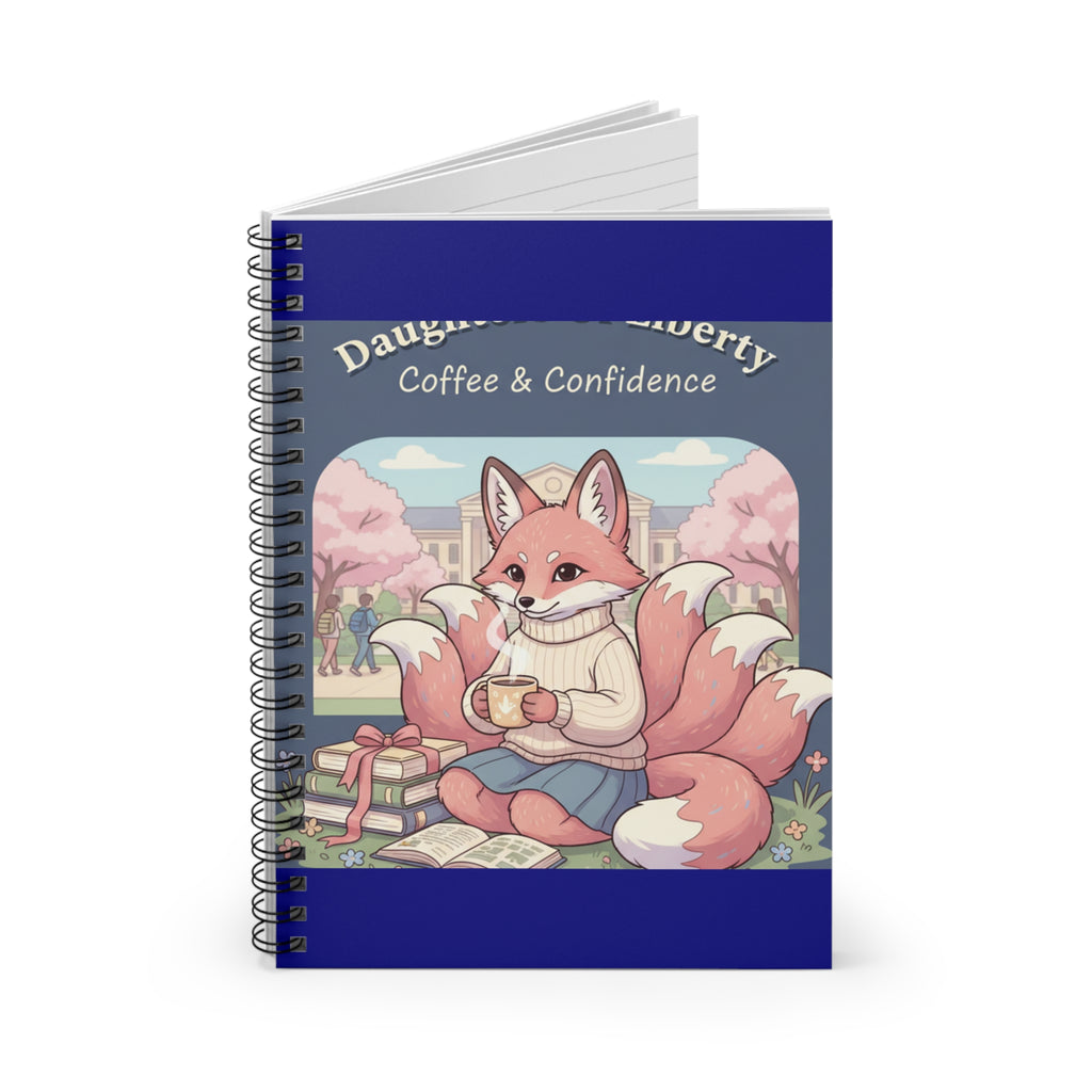 Kitsune Spiral Notebook – Daughters of Liberty