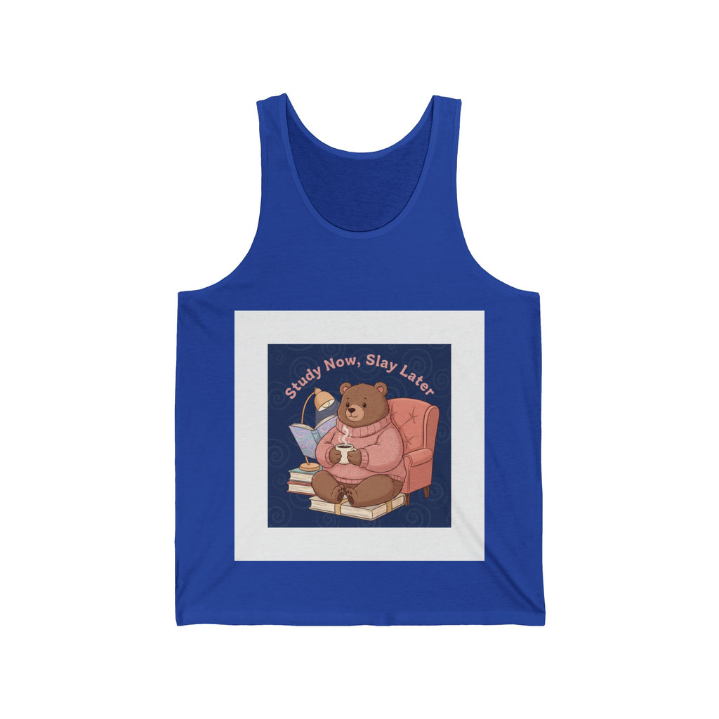 Bear Tank Top – Study Now Slay Later