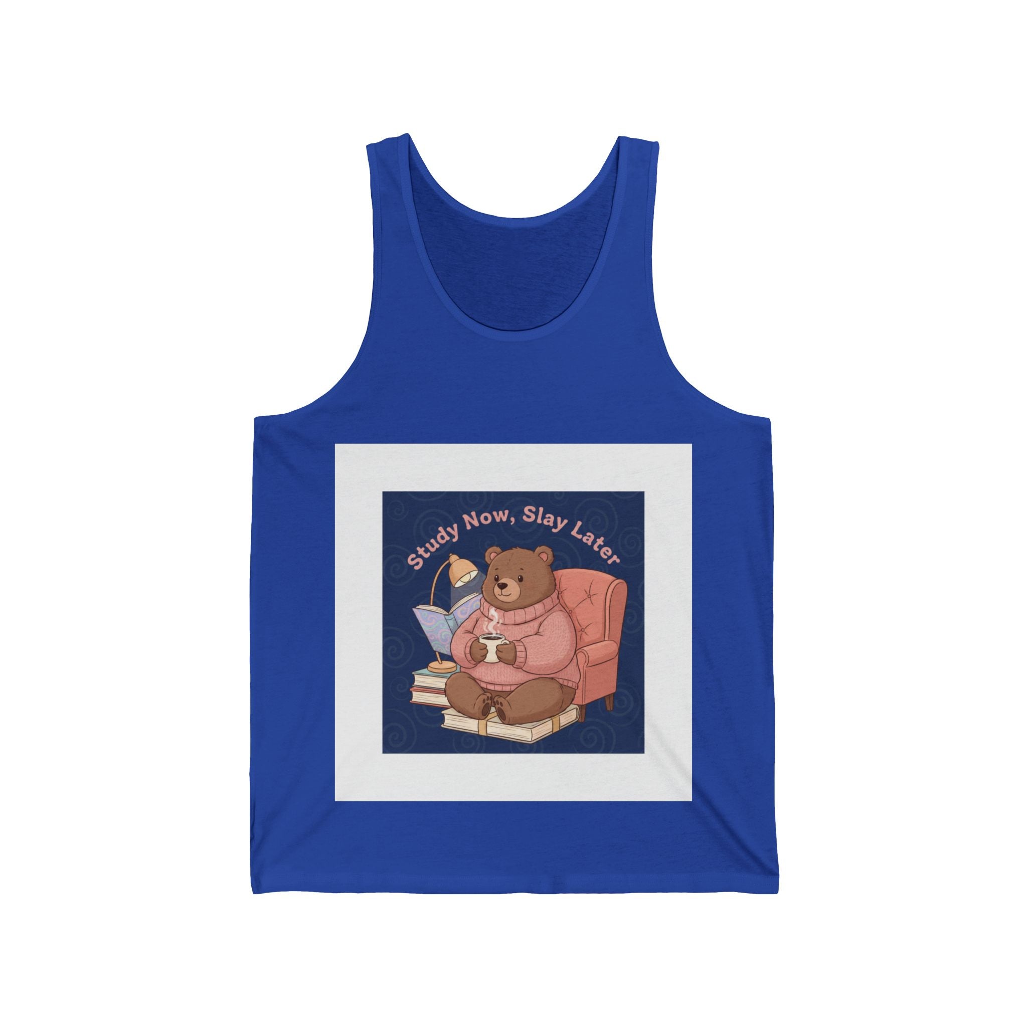 Bear Tank Top – Study Now Slay Later