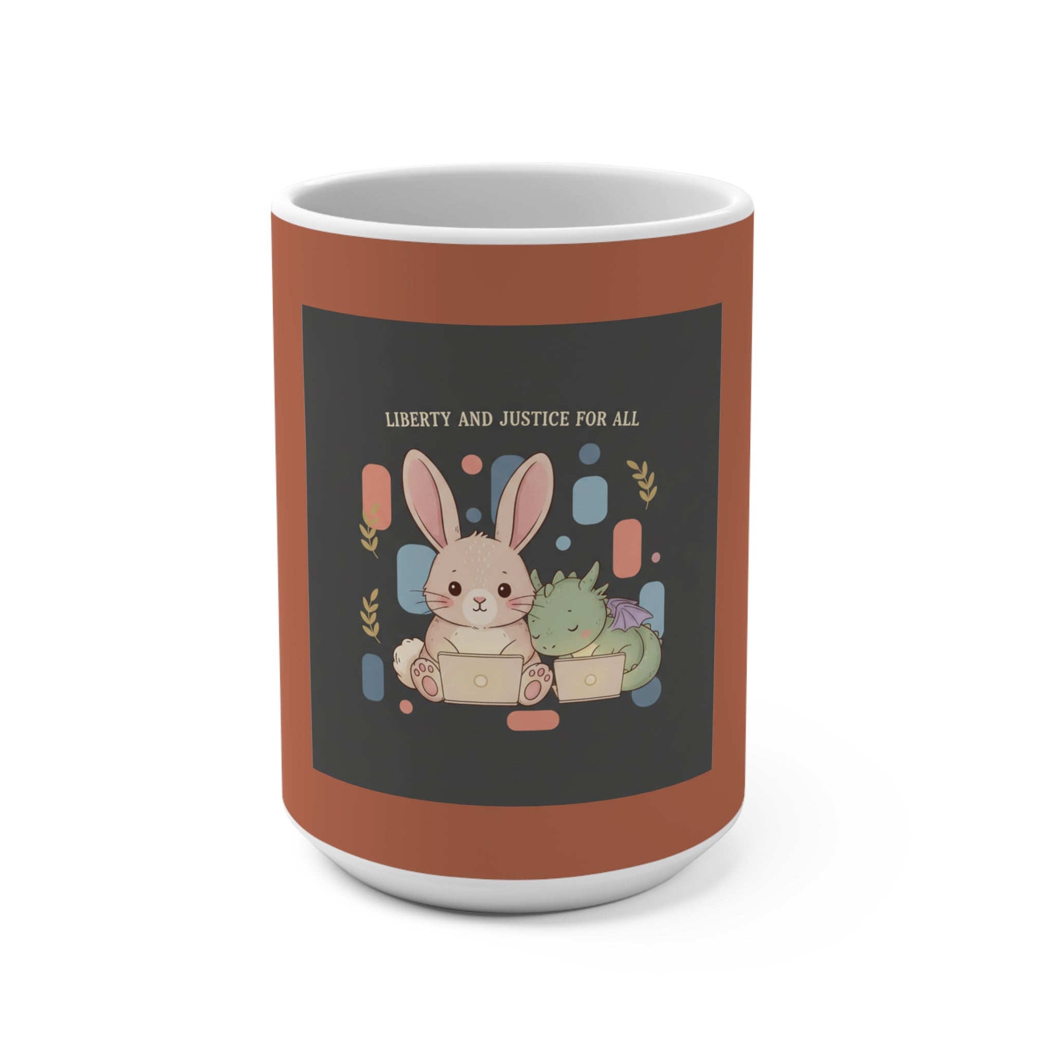 Dragon Mug 15oz – Liberty and Justice for All