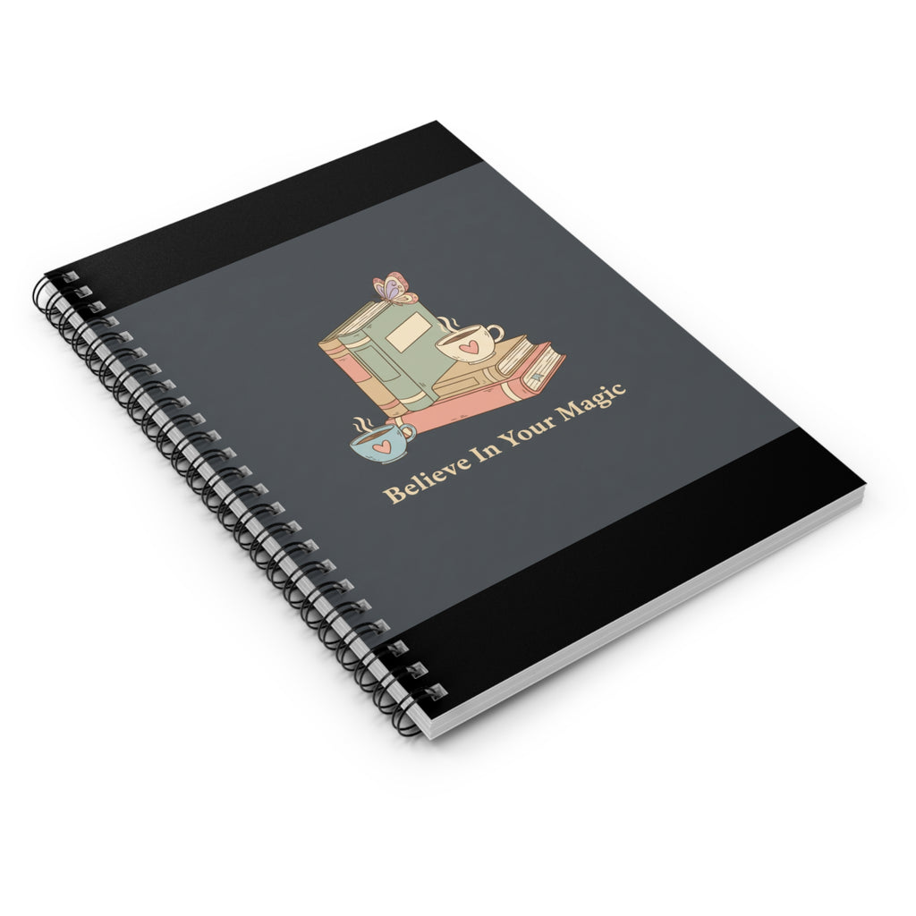 Butterfly Spiral Notebook – Believe in Your Magic