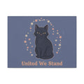 Black Cat Canvas Print – United We Stand