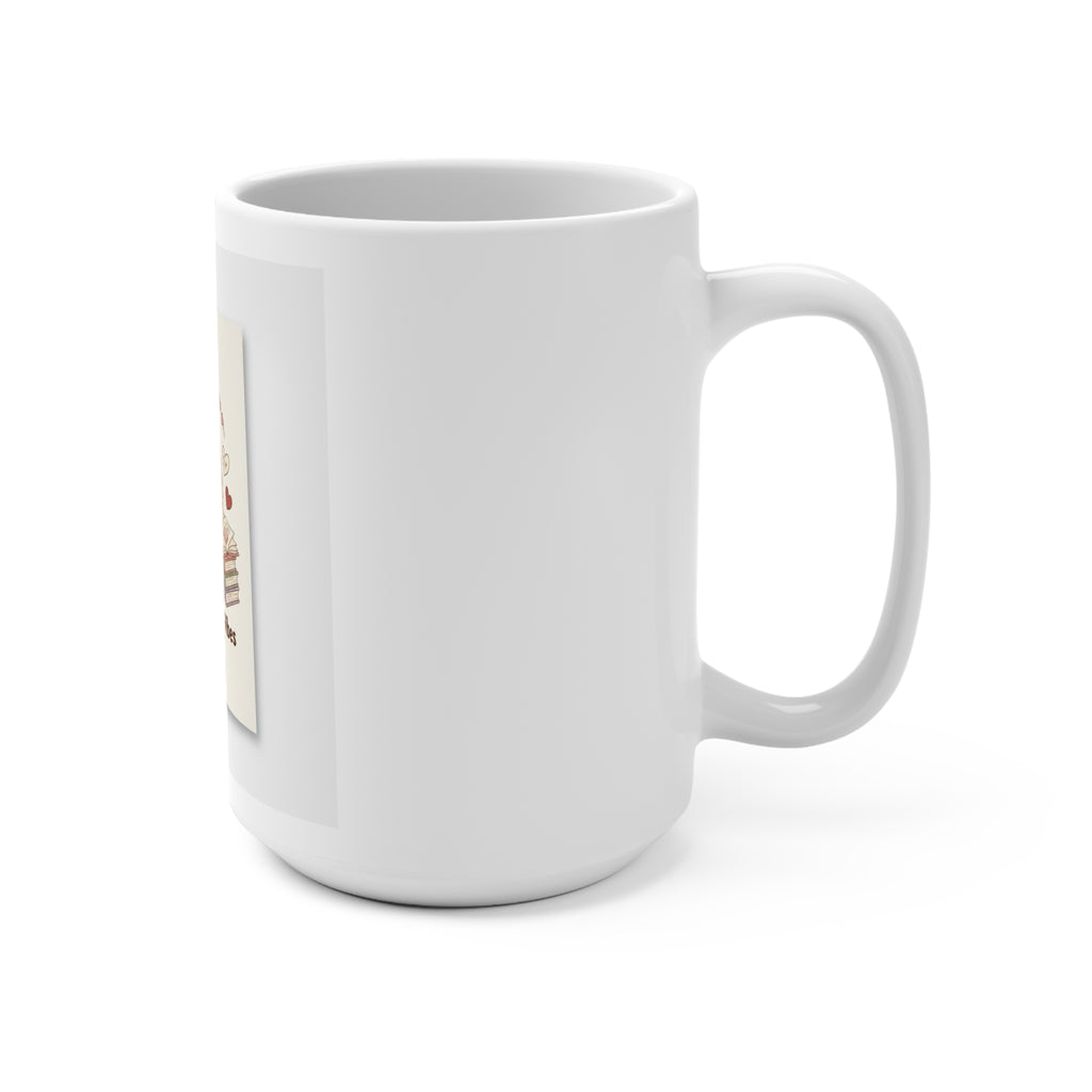 Study Buddy Vibes Cat Mug 15oz