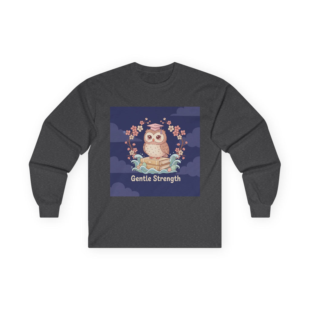 Owl Long Sleeve Tee – Gentle Strength