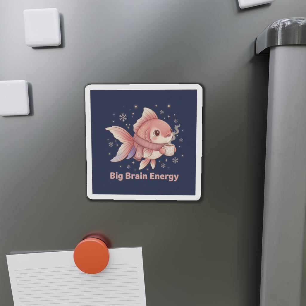 Bear Die-Cut Magnet – Big Brain Energy