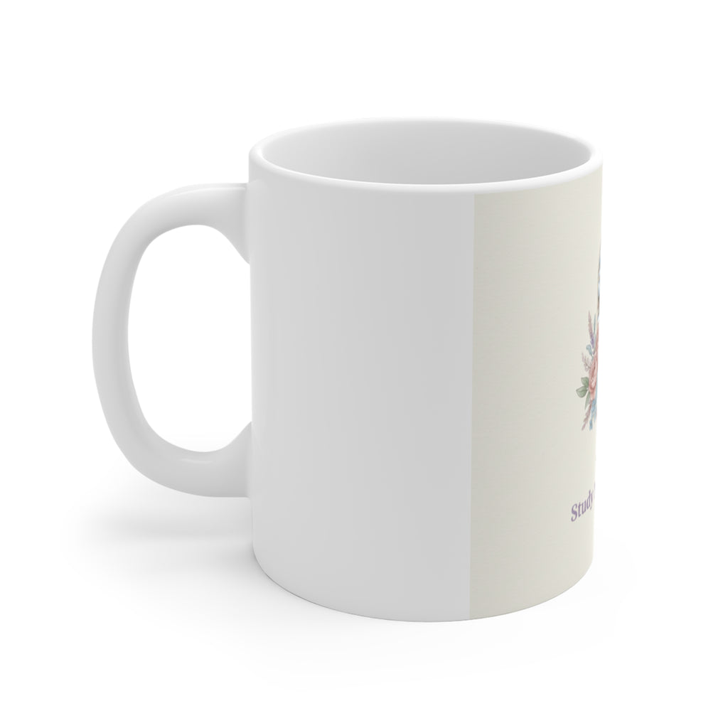 Study Now, Slay Later Hedgehog Mug 11oz