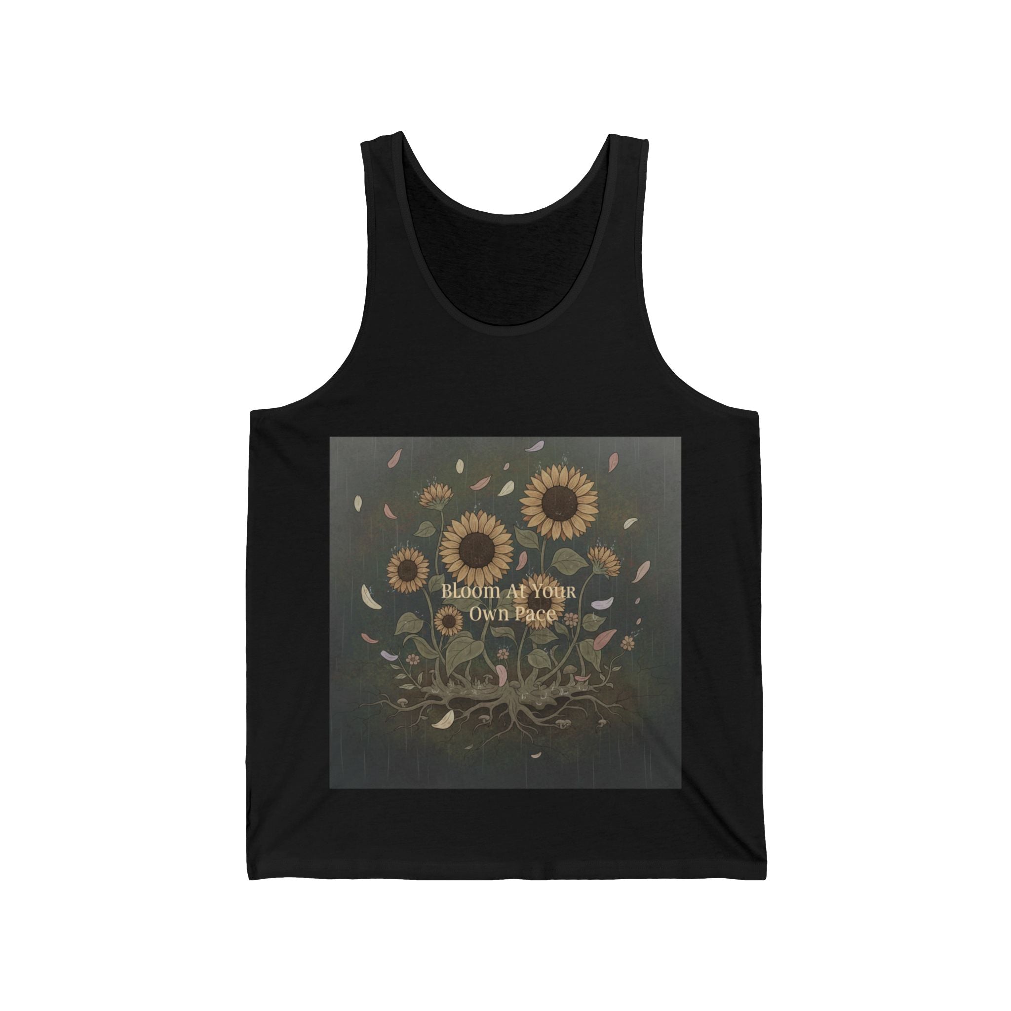 Sunflowers Tank Top – Bloom at Your Own Pace
