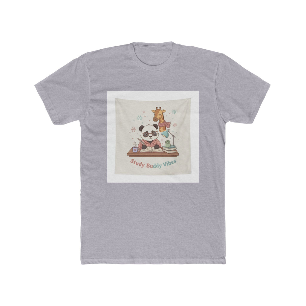 Study Buddy Vibes Panda, giraffe Unisex Tee
