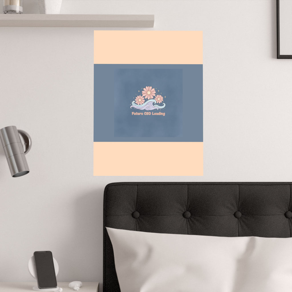 Daisies And Gentle Waves Poster – Future Ceo Loading