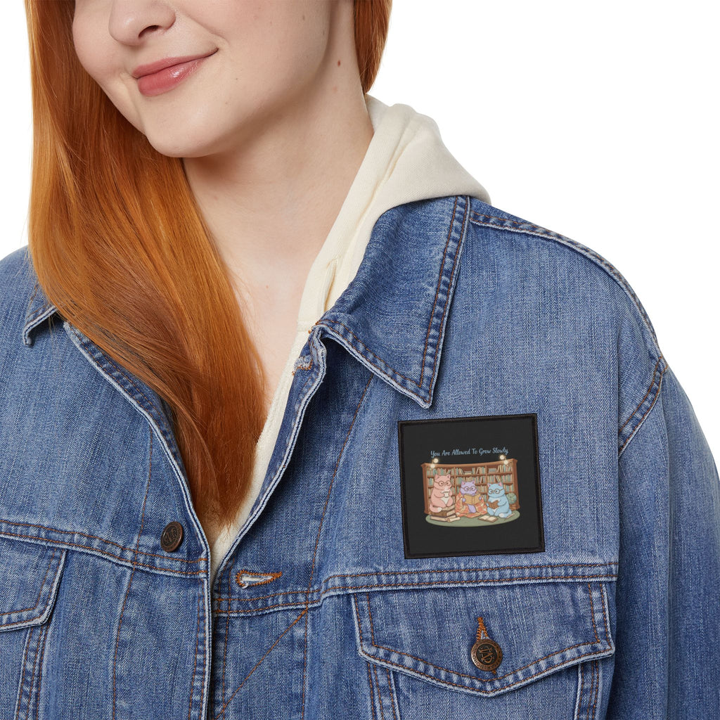 Cats With Glasses Iron-On Patch – You Are Allowed to Grow Slowly