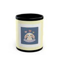 Rabbit Black Mug 11oz – United We Stand