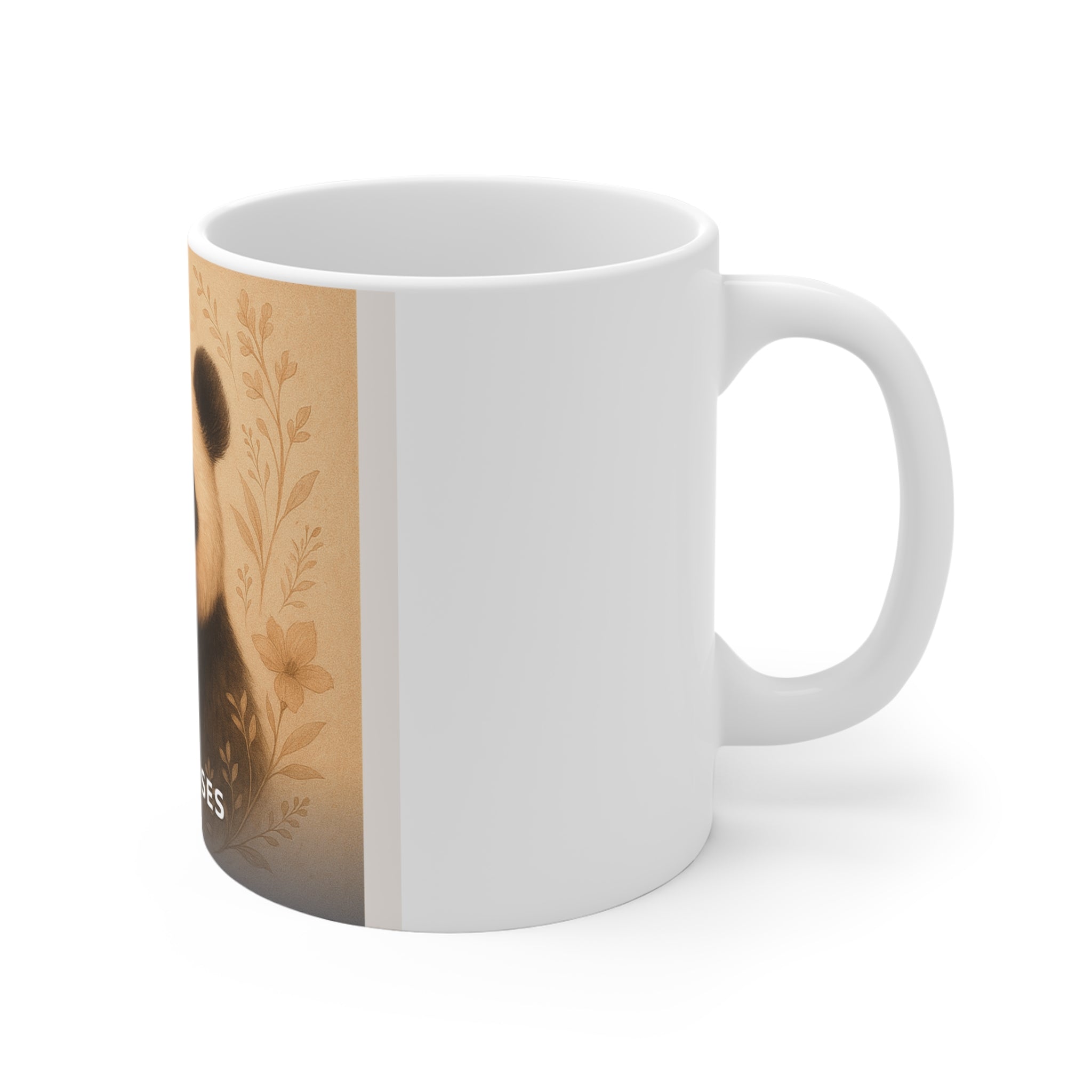 "No Excuses" Black Cat Mug | College Girl Gift | Fashion | KayKay Classics